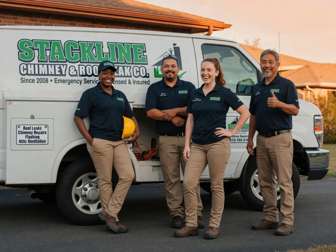 Chimney flashing repair company in Todd, NC